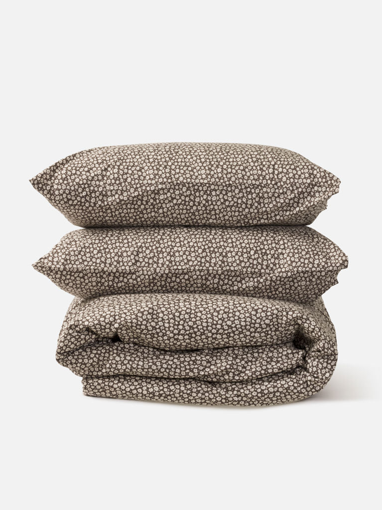 Forget Me Not Organic Cotton Duvet Cover