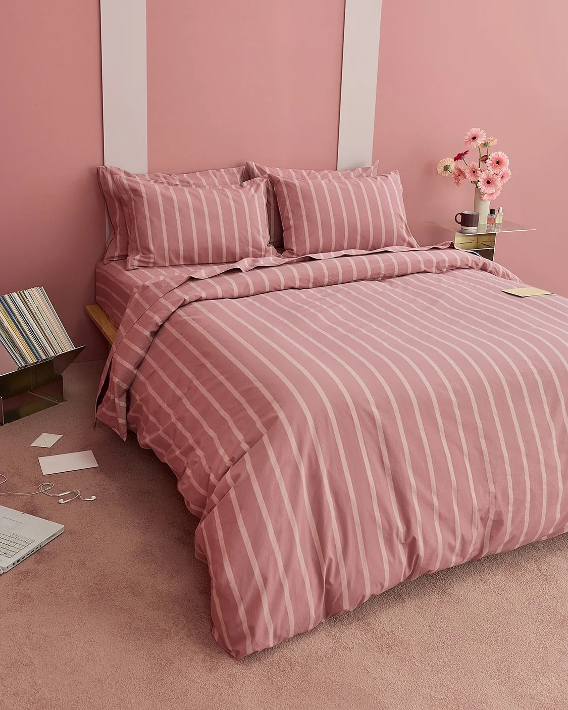 Pillowcase Pair - Dusty Pink