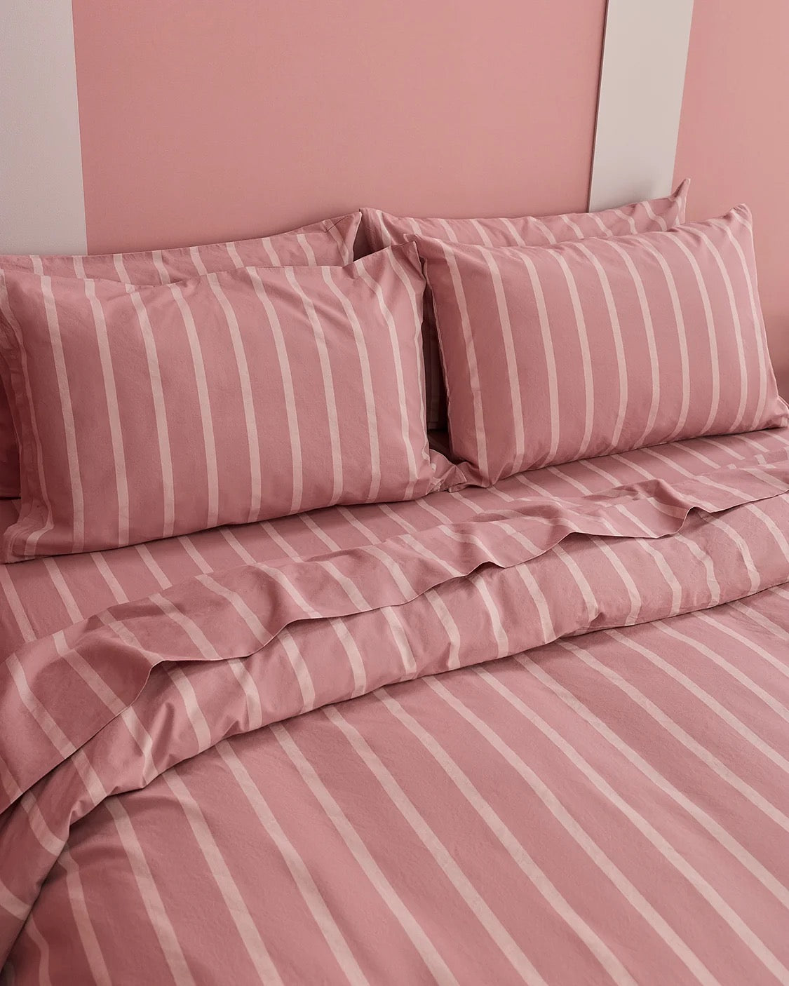 Pillowcase Pair - Dusty Pink