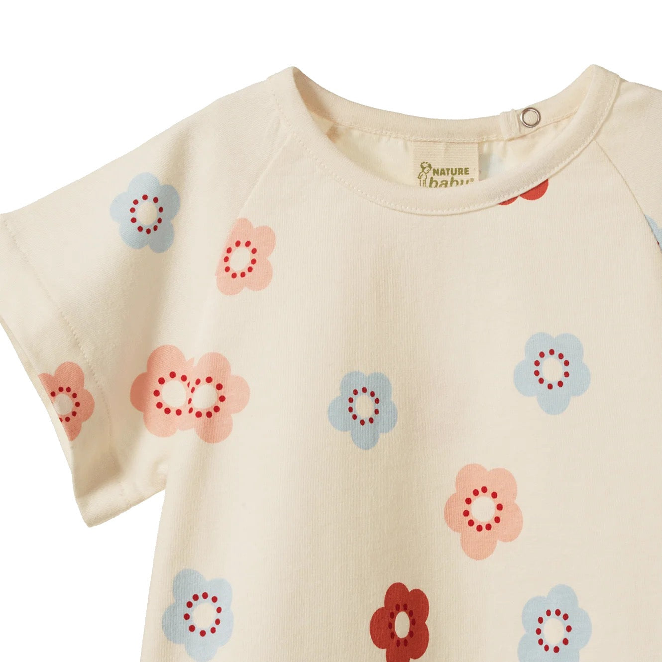Juniper Tee - Flora Stamp Print