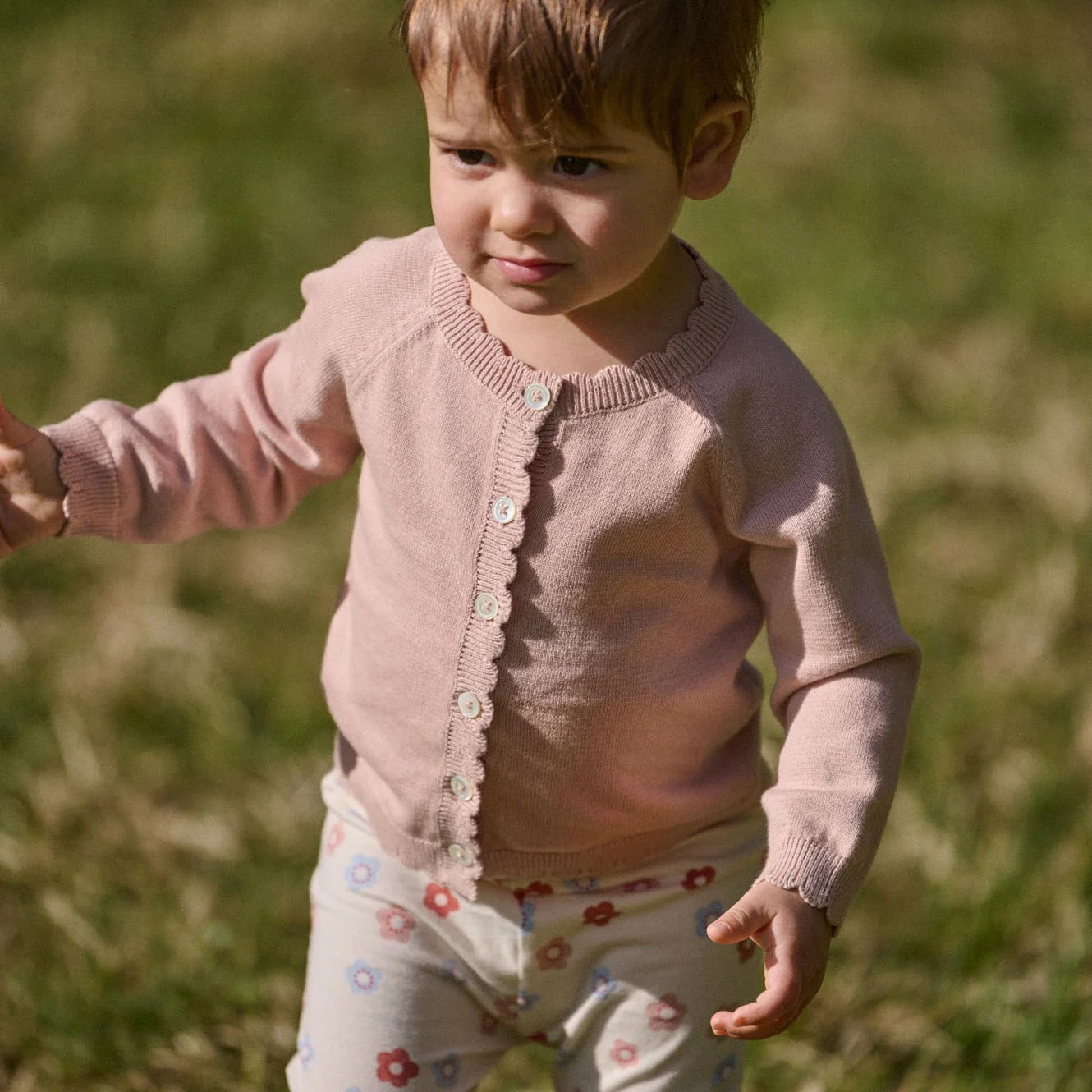 Lilliette Cardigan - Rose Dust
