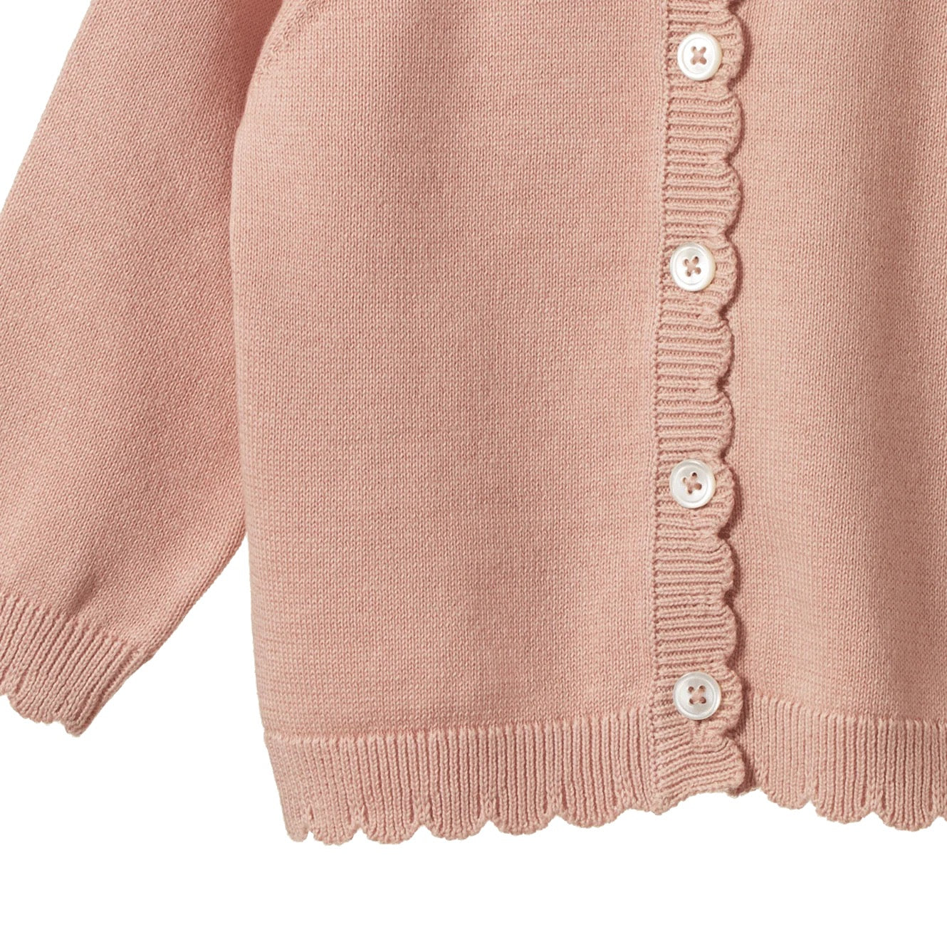 Lilliette Cardigan - Rose Dust