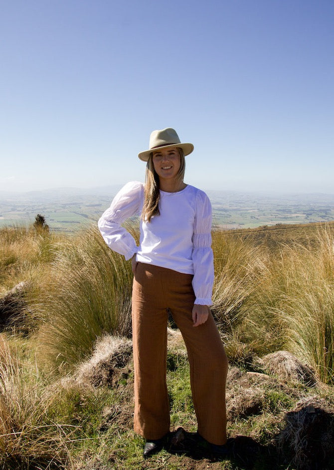 Kiara pant - Rust