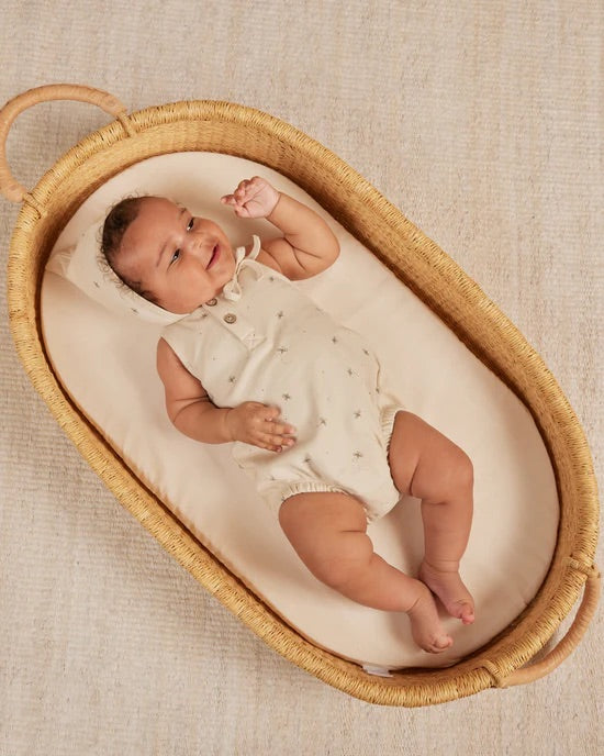 Sleeveless Bubble Romper || Bees