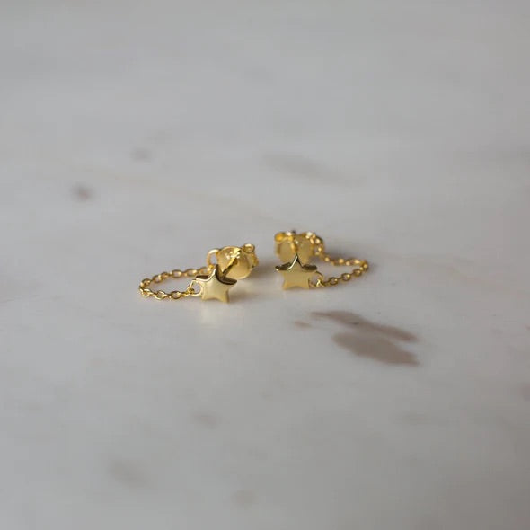 TWINKLE CHAIN STUDS