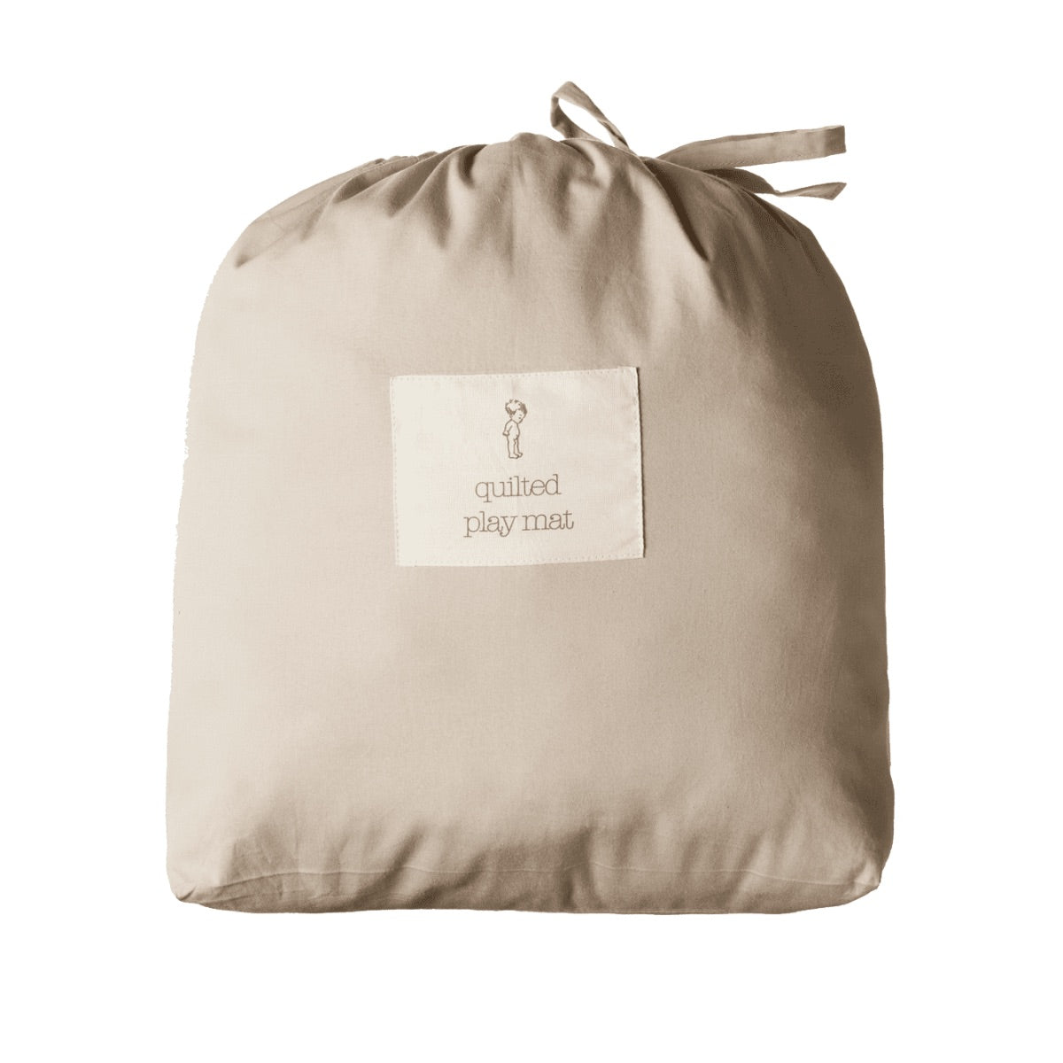 Quilted play mat - Feather