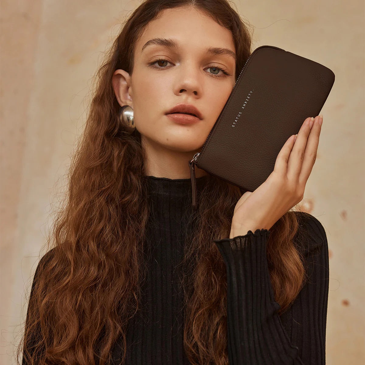 Smoke and Mirrors wallet - Cocoa