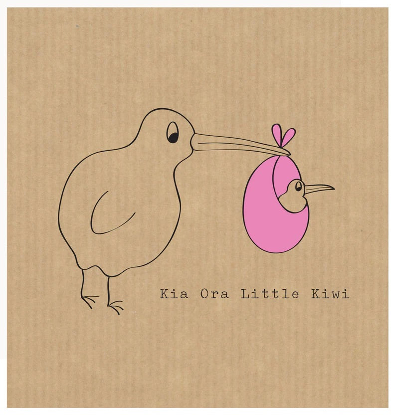 Card - Kiwi (Pink)