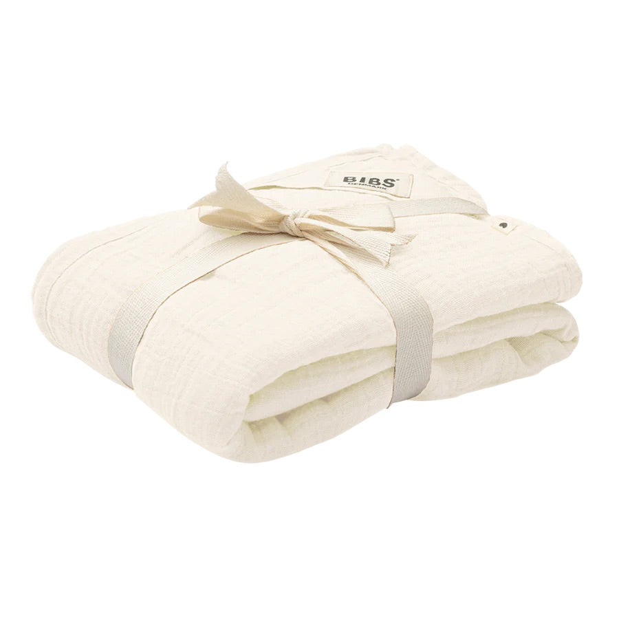 BIBS Muslin swaddle Ivory