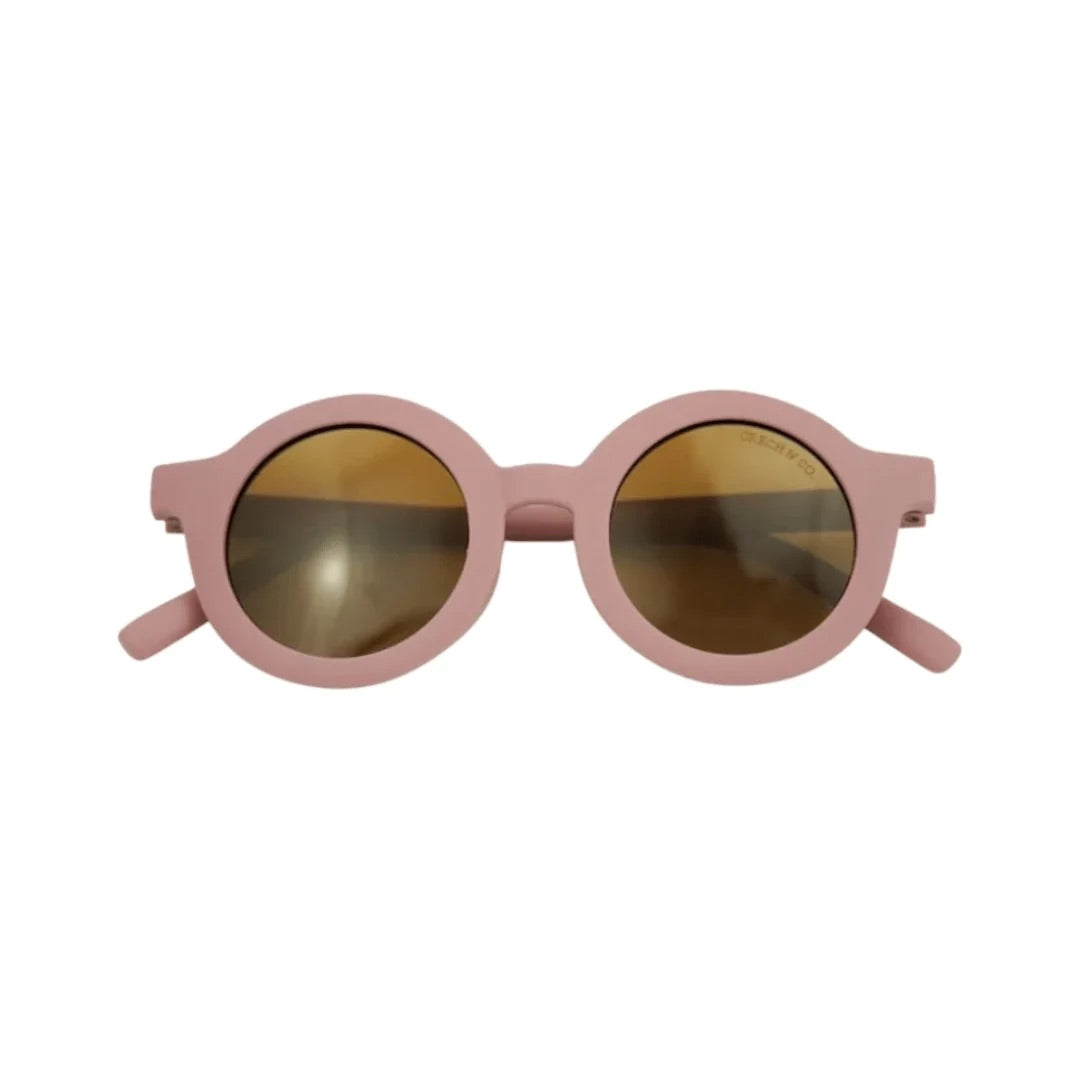 GRECH & CO. ROUND BENDABLE &  POLARIZED KIDS SUNGLASSES