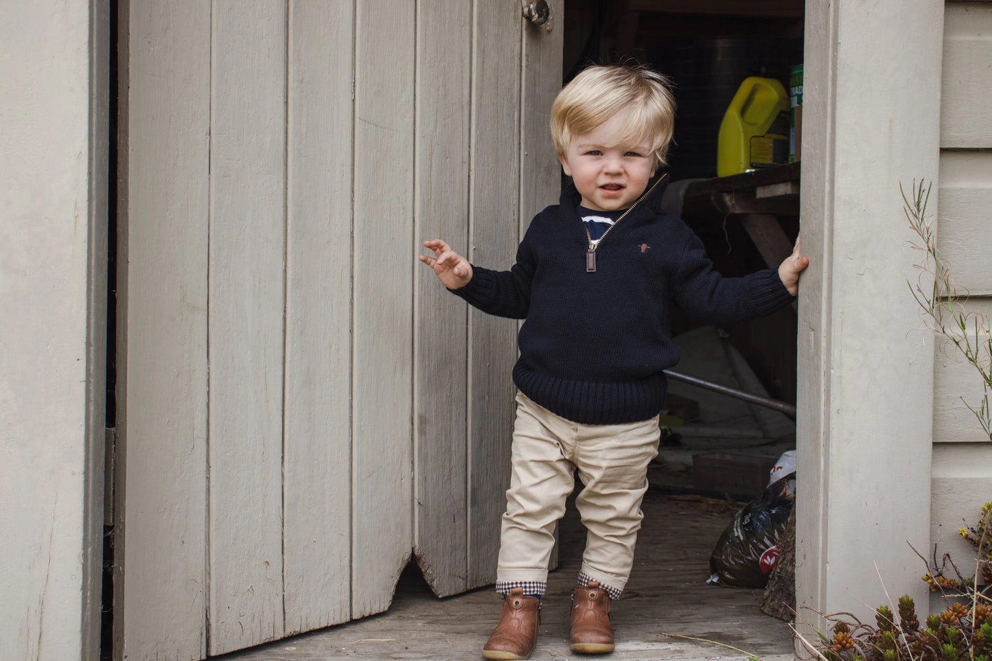 Charlie Knit Navy