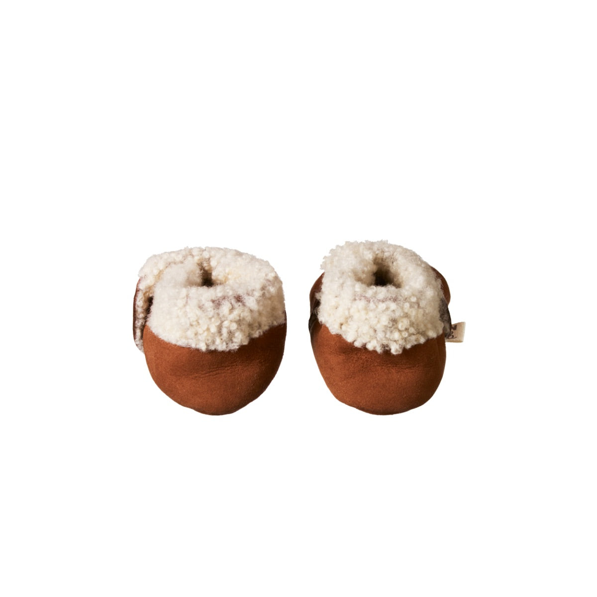 Lambskin booties - Cinnamon