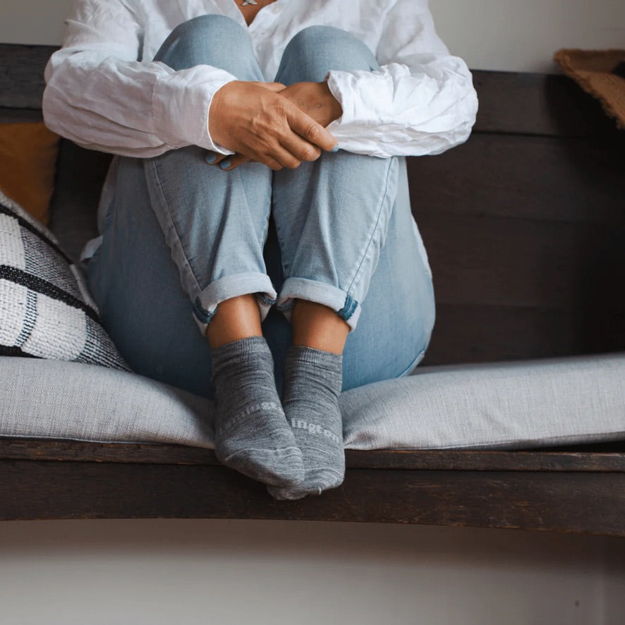 Merino Wool Ankle Socks | WOMAN | BLACK