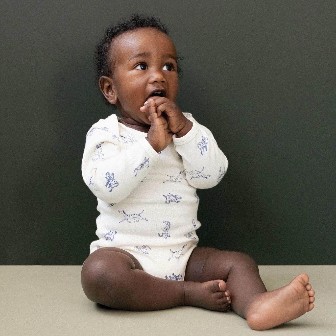 LONG SLEEVE BODYSUIT, Best Friend Print