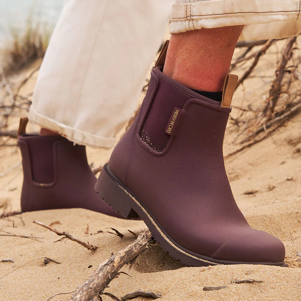 Bobbi Ankle Boot - Dark Cherry