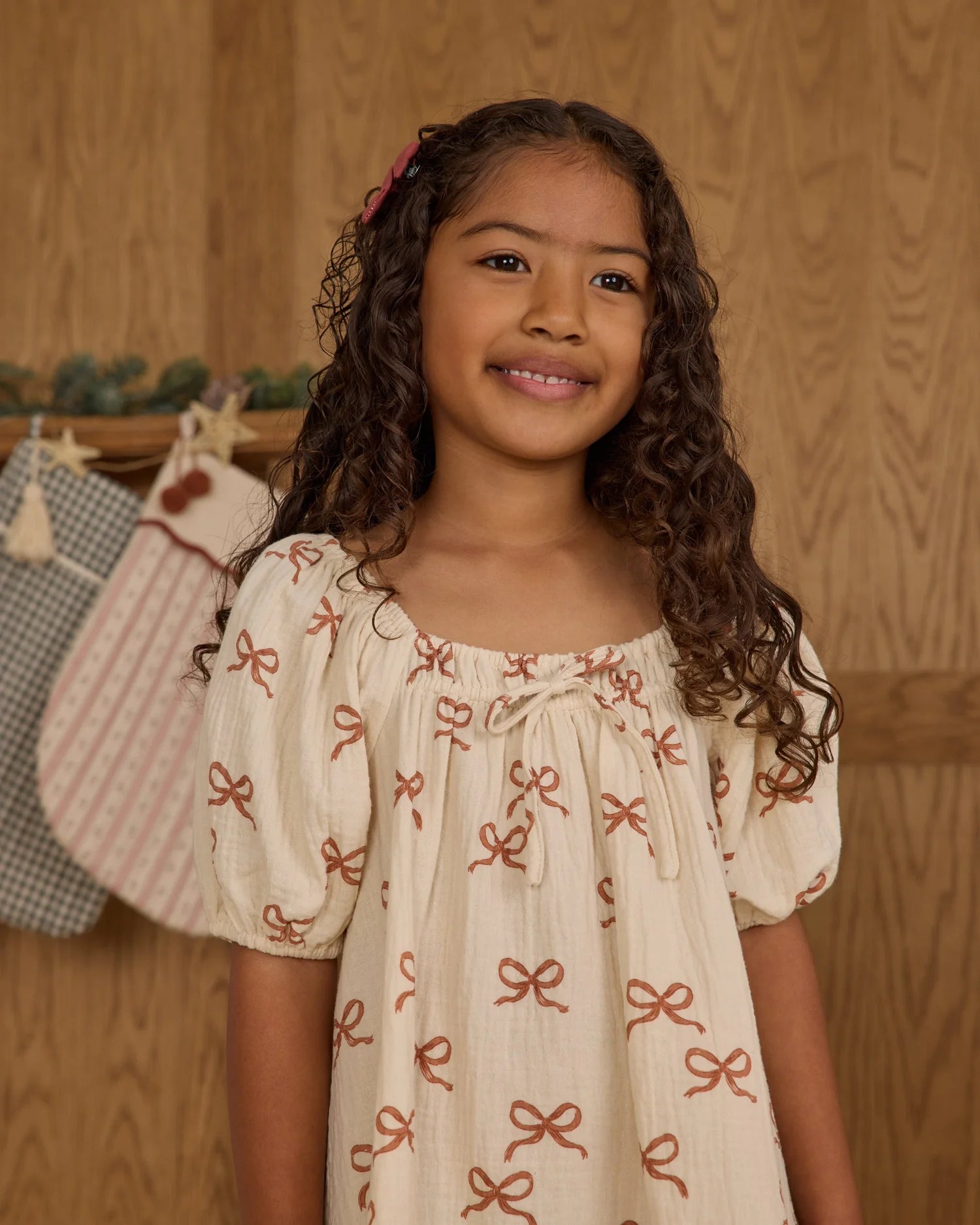 Sabrina mini dress - Ruby bows