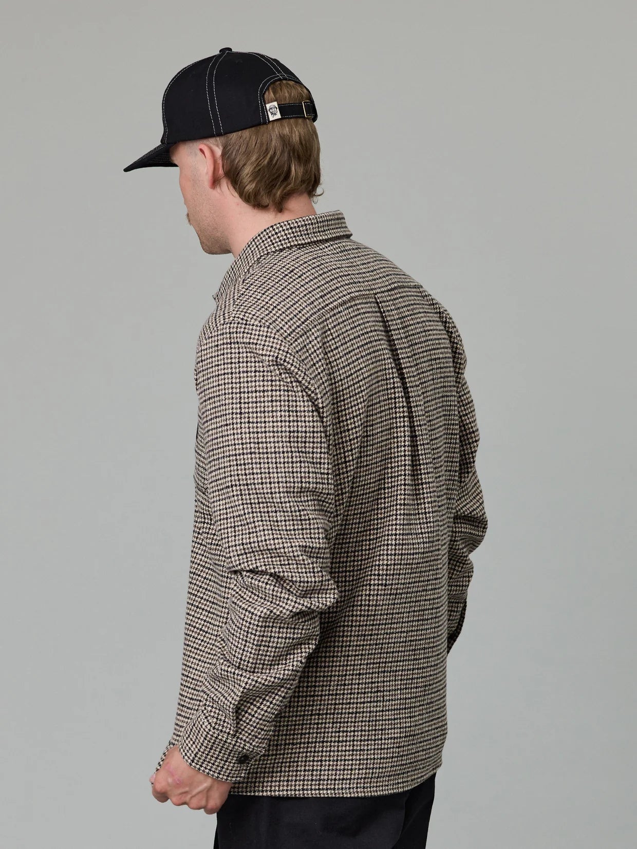 TOOTH OVER SHIRT - BROWN