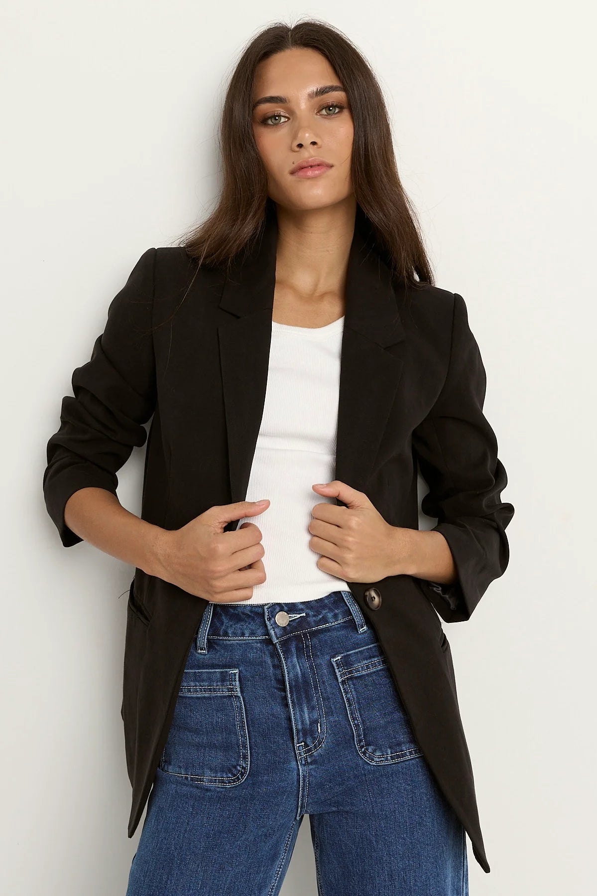 Atlantic Black Classic Blazer