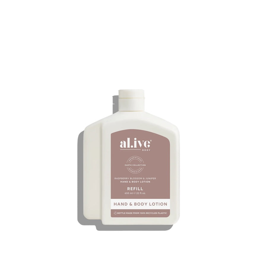650ml Lotion Refill -Raspberry Blossom & Juniper