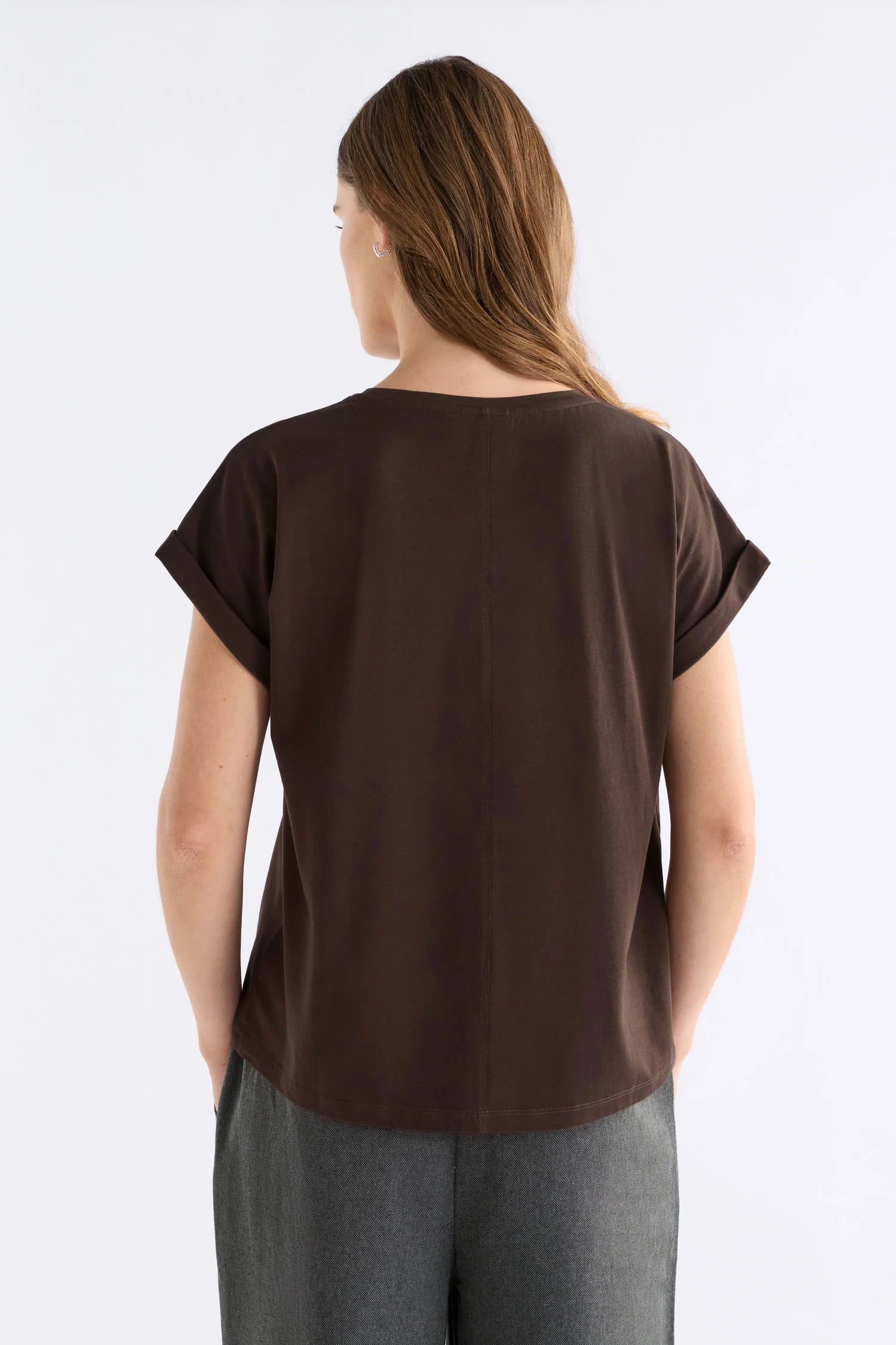 Cille T-Shirt - Espresso