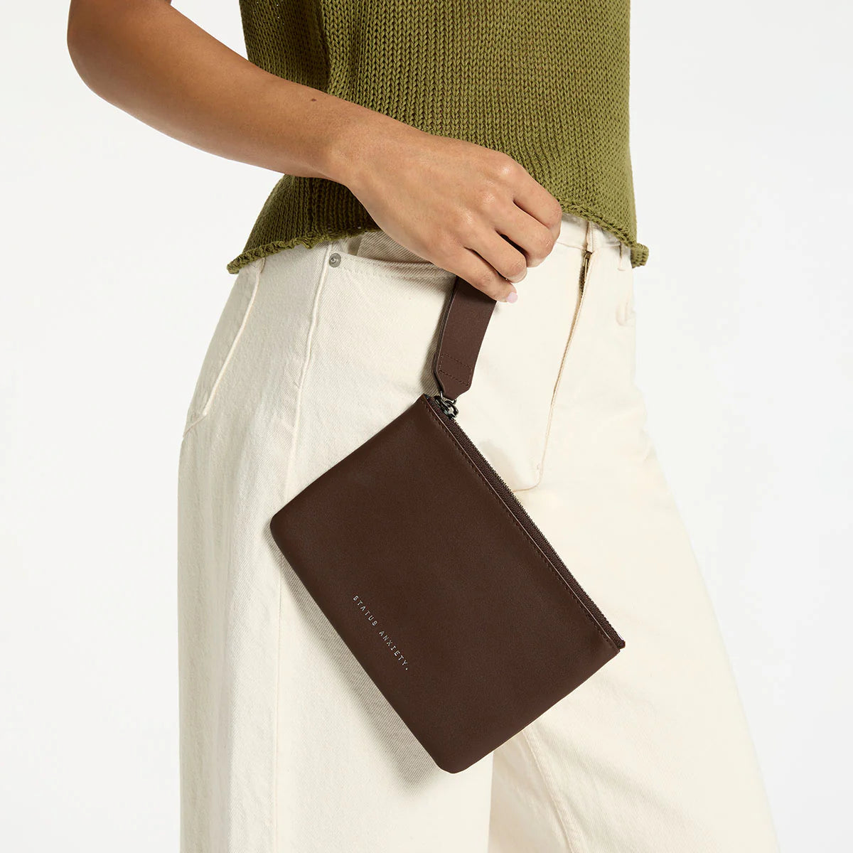 Take Your Chances Wallet - Cocoa Nappa
