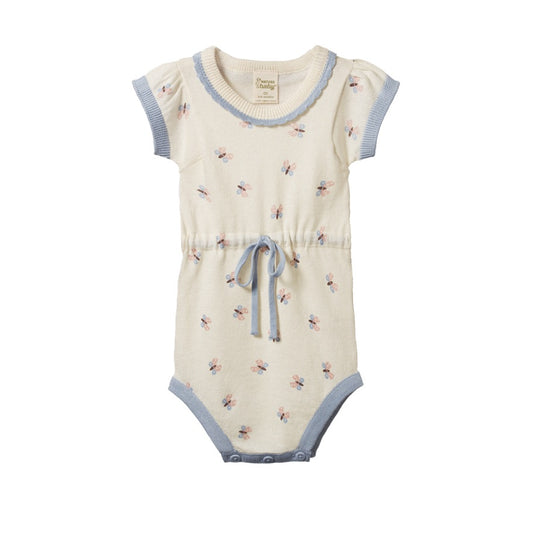 lottie suit - BUTTERFLY GARDEN PRINT