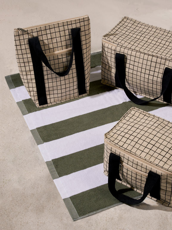 Cooler Bag Small - Grid