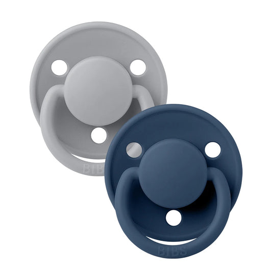 De Lux 2 PACK  Pacifier - Cloud/Steel Blue One/size