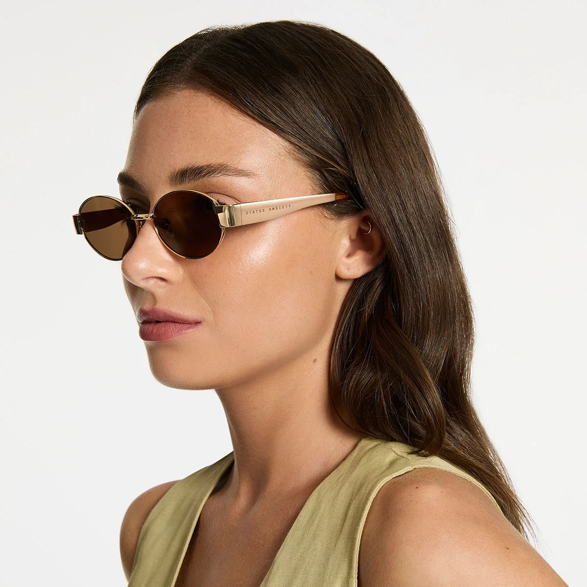 Spherical Sunglasses - Gold