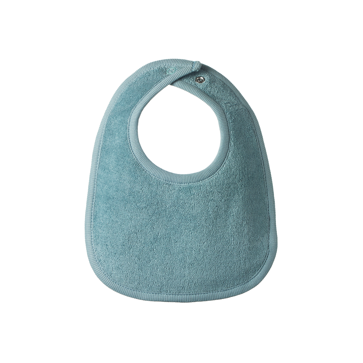 Dribble Bib - POWDER BLUE/NATURAL