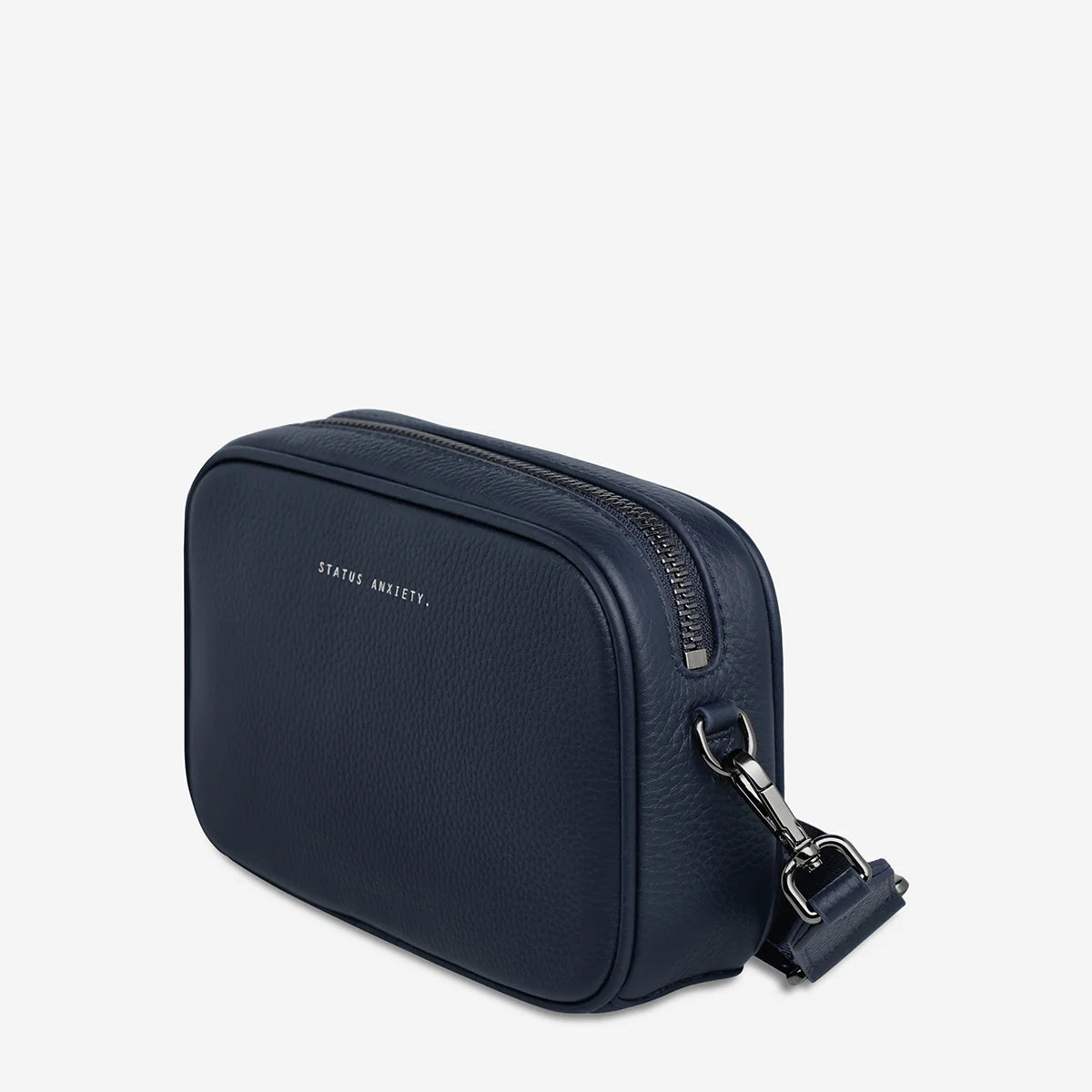 Plunder Bag With Webbed Strap - Midnight Blue