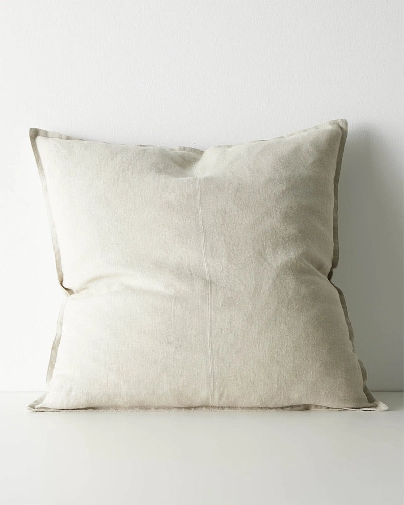 Como Cushion Oatmeal 60x60cm - With feather Inner