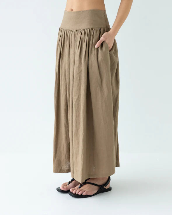 Im Ready Skirt- Hay