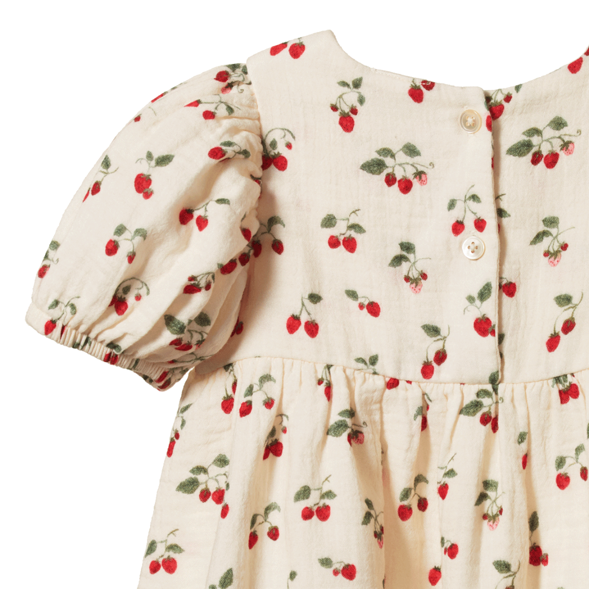 Albertine dress muslin - Strawberry blush