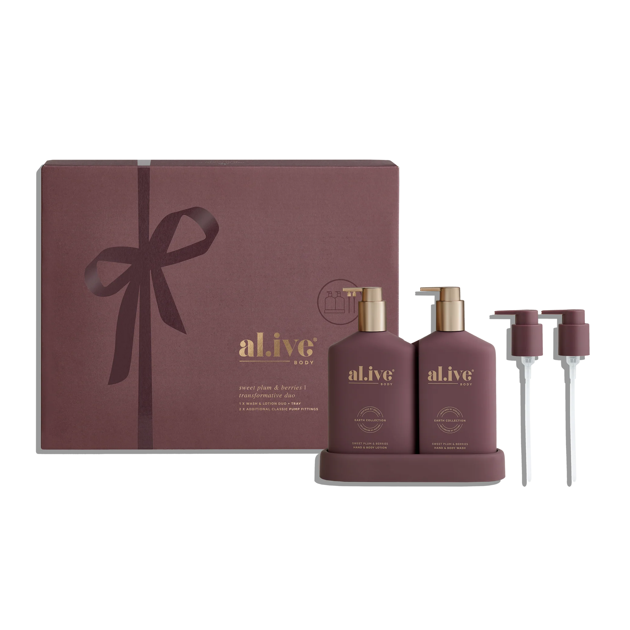 Transformative Wash & Lotion Duo - Sweet Plum & Berries