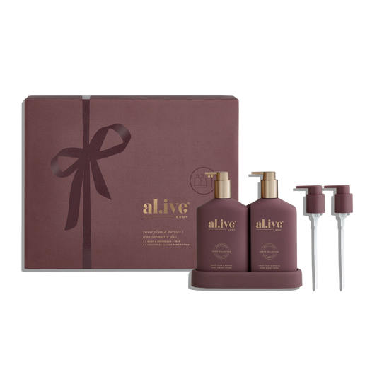 Transformative Wash & Lotion Duo - Sweet Plum & Berries