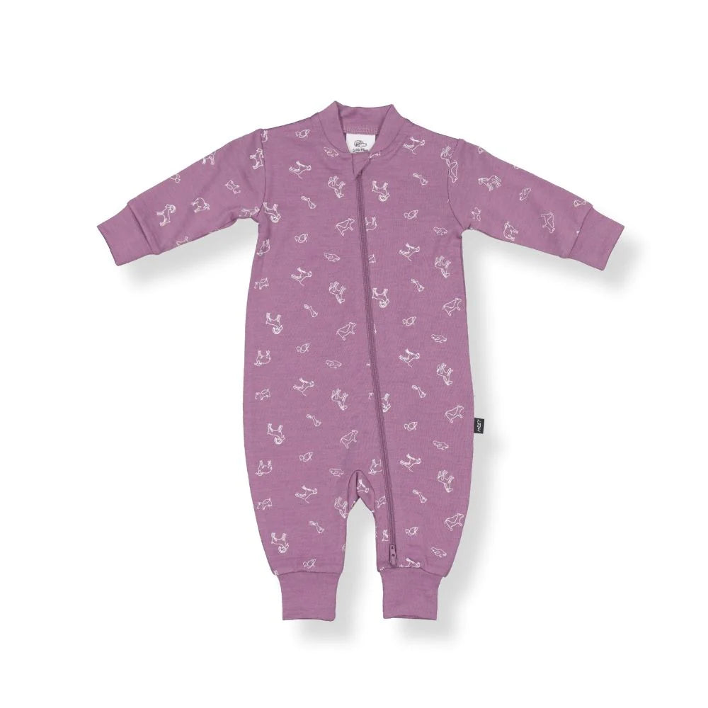 REMY ALL-IN-ONE - Mauve Animal