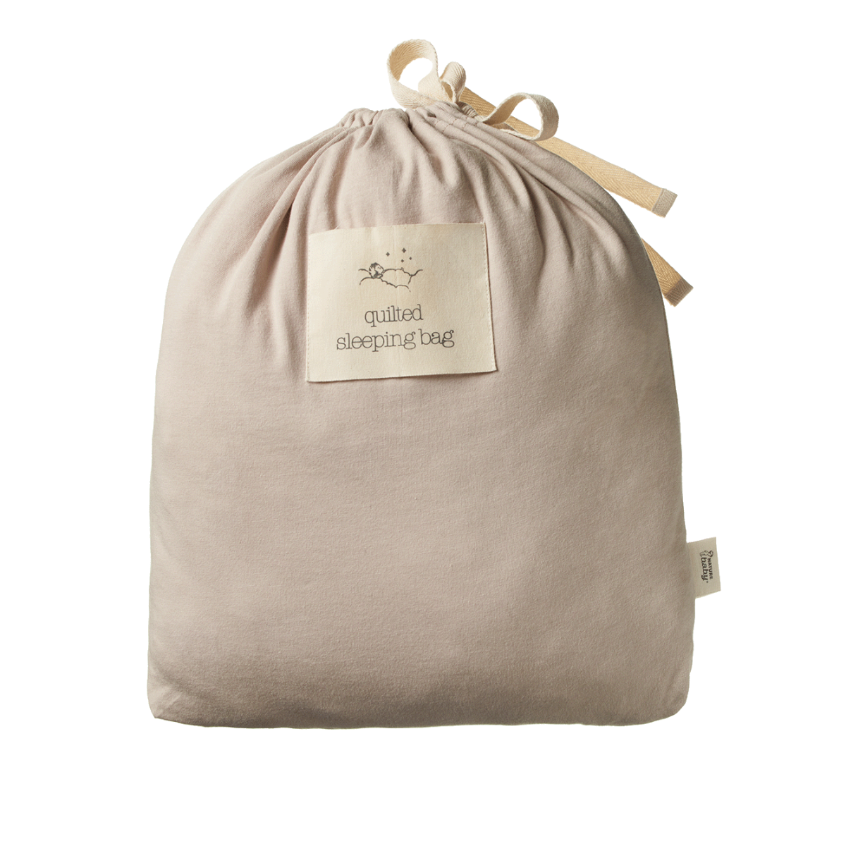 Quilted cotton & merino duvet sleeping bag - Feather