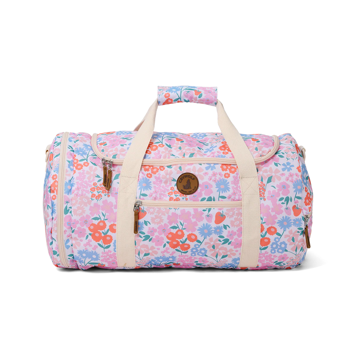 Packable Duffle Bag - Berry Garden