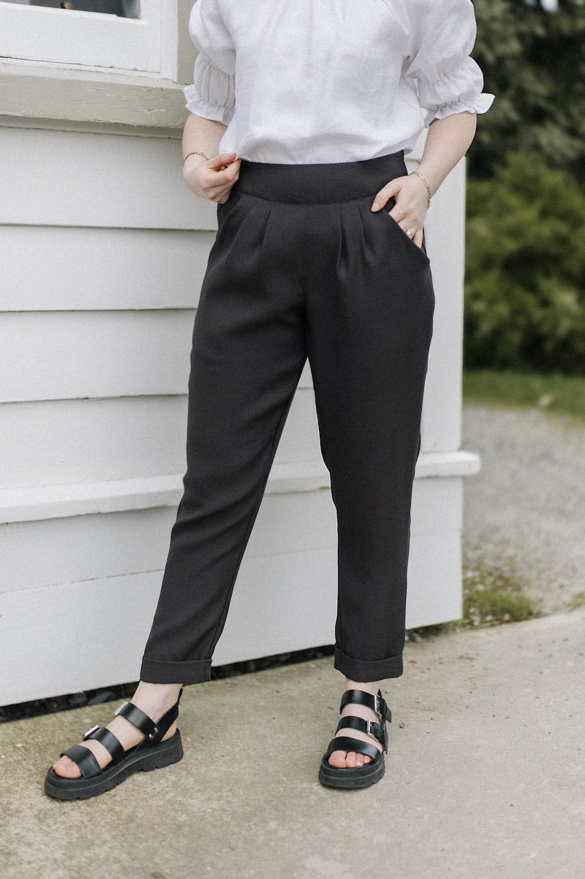 Zara pant - espresso (PRE ORDER)