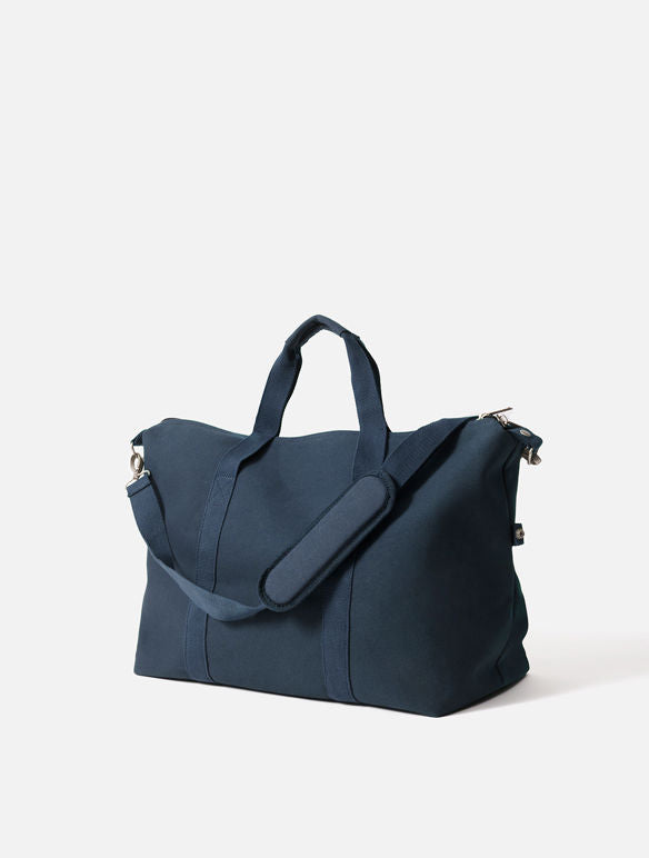 Canvas Weekender Bag - Navy