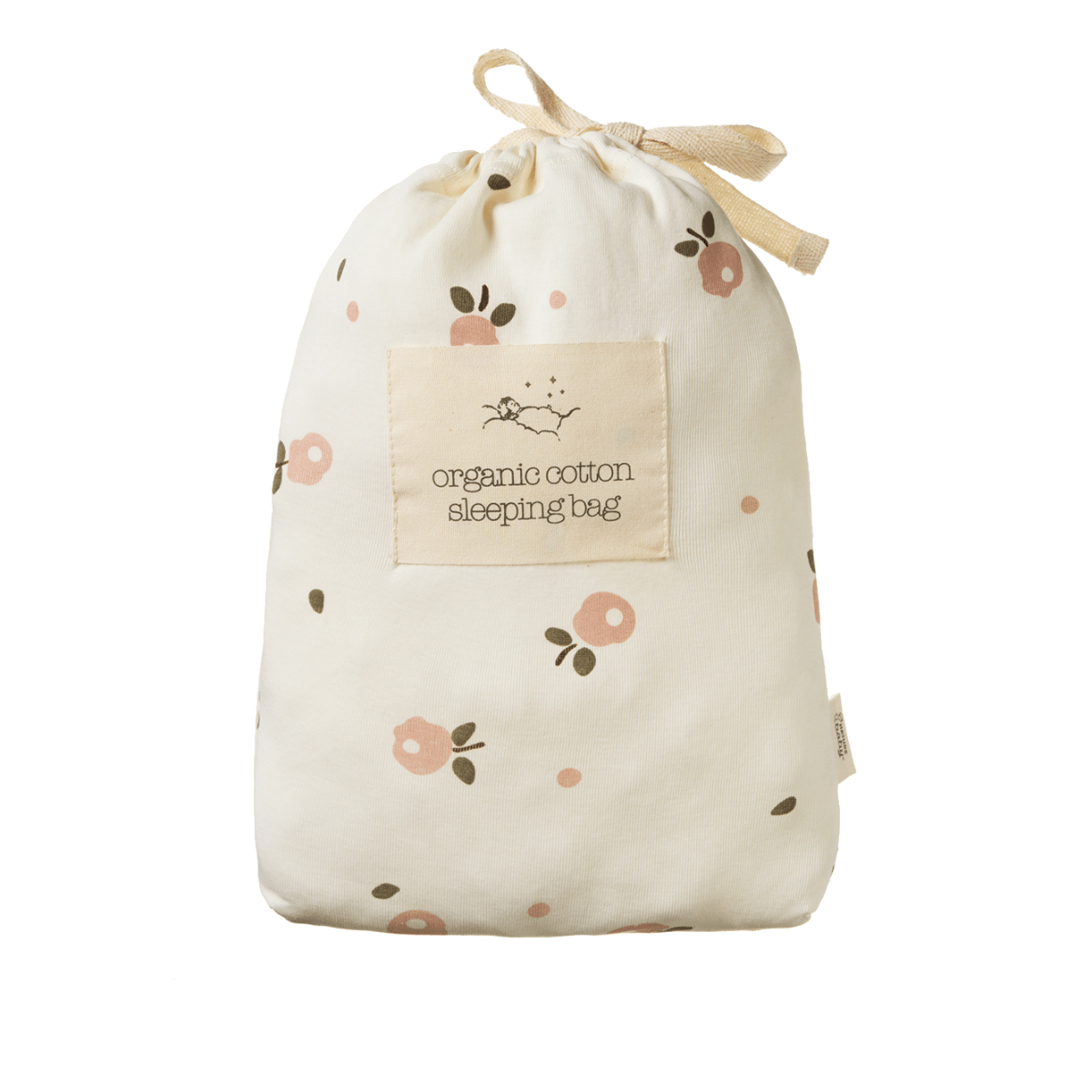 Organic Cotton Sleeping Bag - POSEY BLOSSOM ROSE