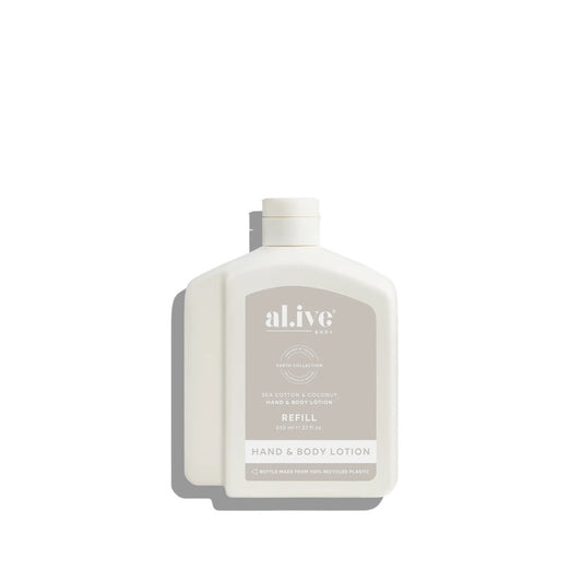 650ml Lotion Refill - Sea Cotton & Coconut