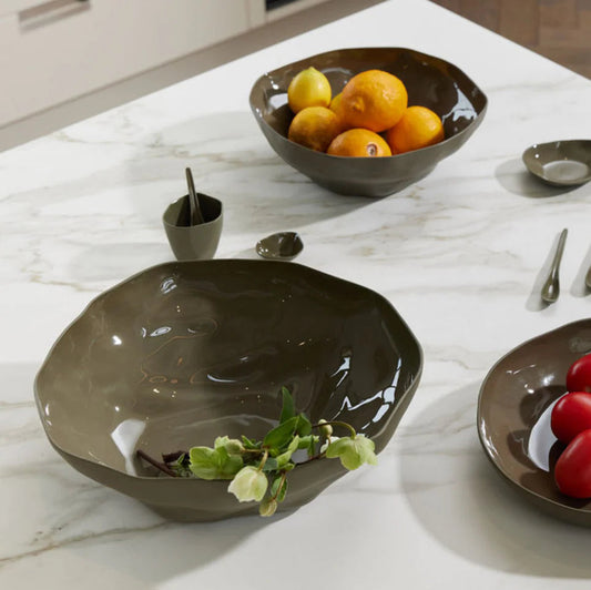 Haan Serving Bowl- Olive