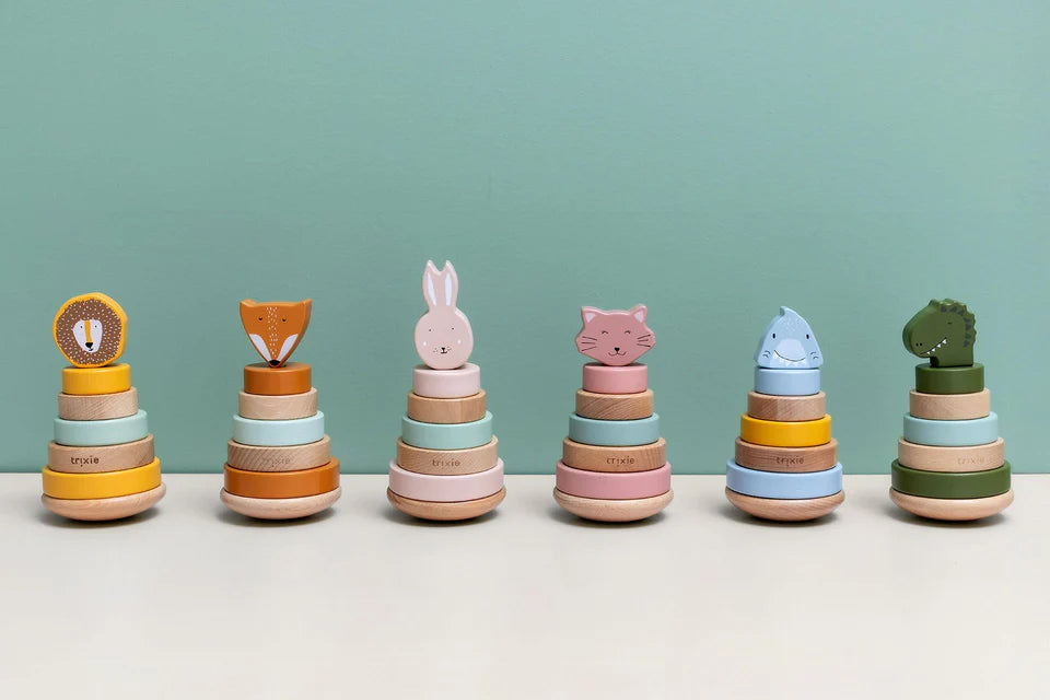 Trixie Wooden stacking toy - Mrs. Cat