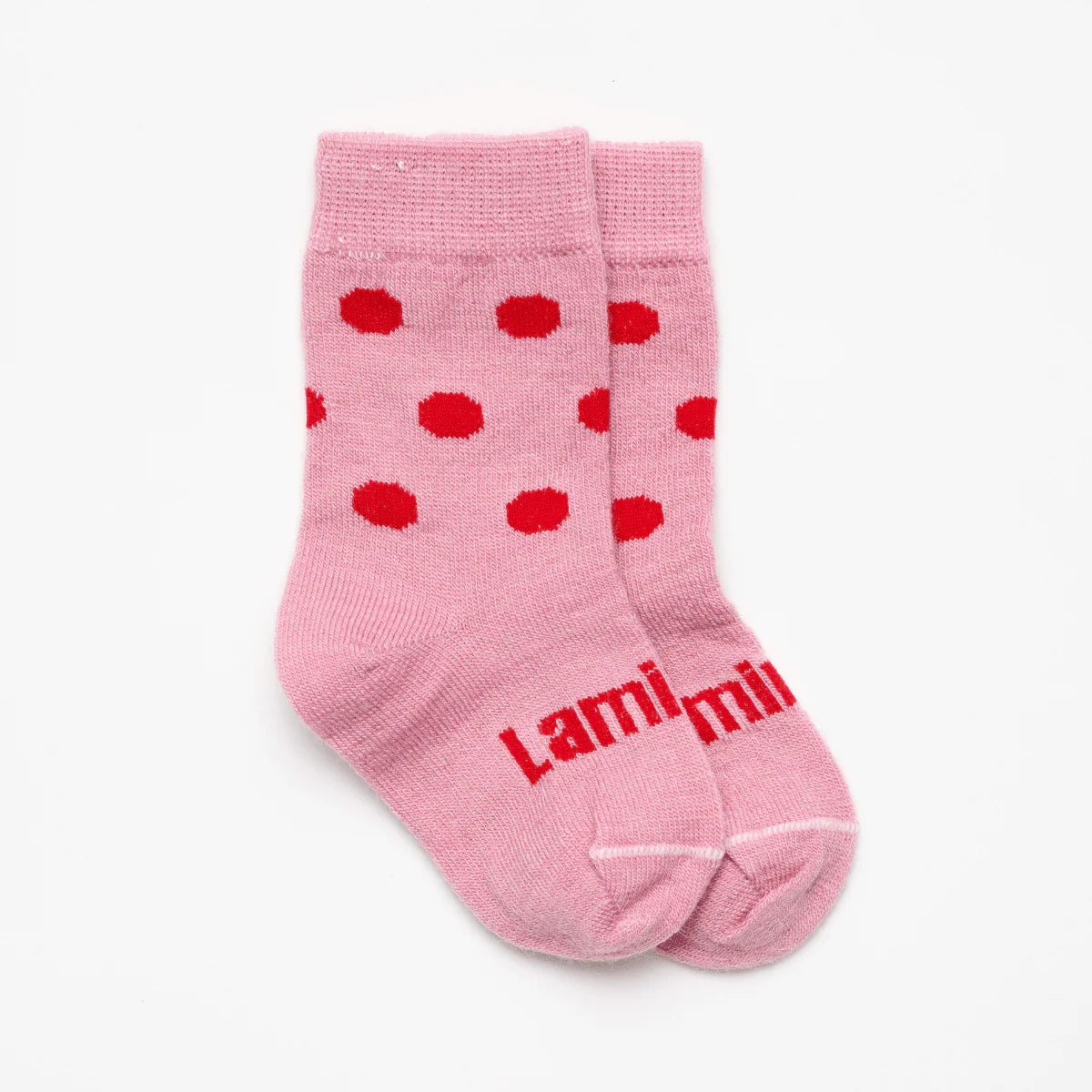 Merino Wool Crew Socks | CHILD | Cherry