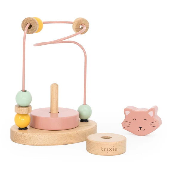 Trixie Wooden beads maze - Mrs. Cat
