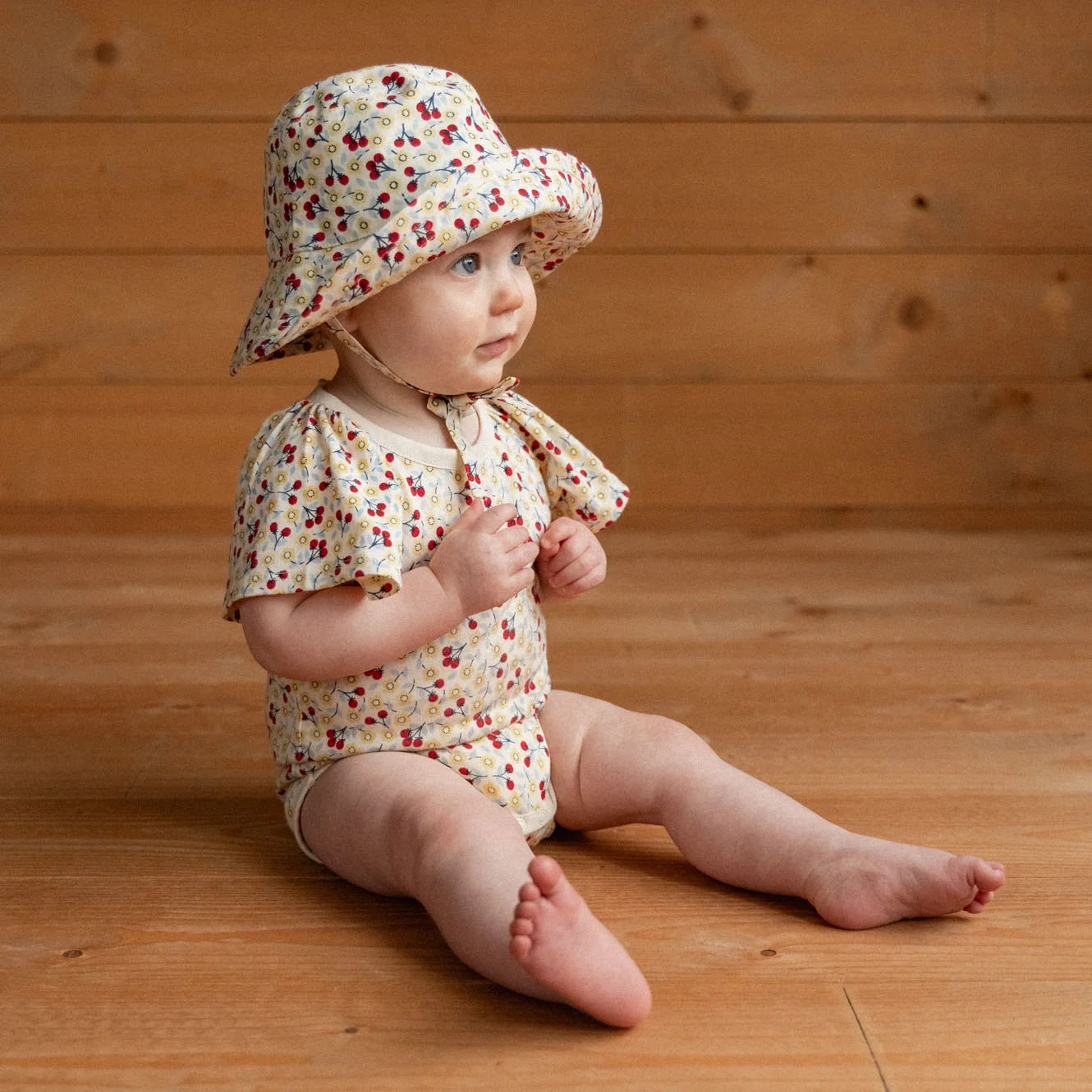 Faye Bodysuit - Kitchen Garden Print