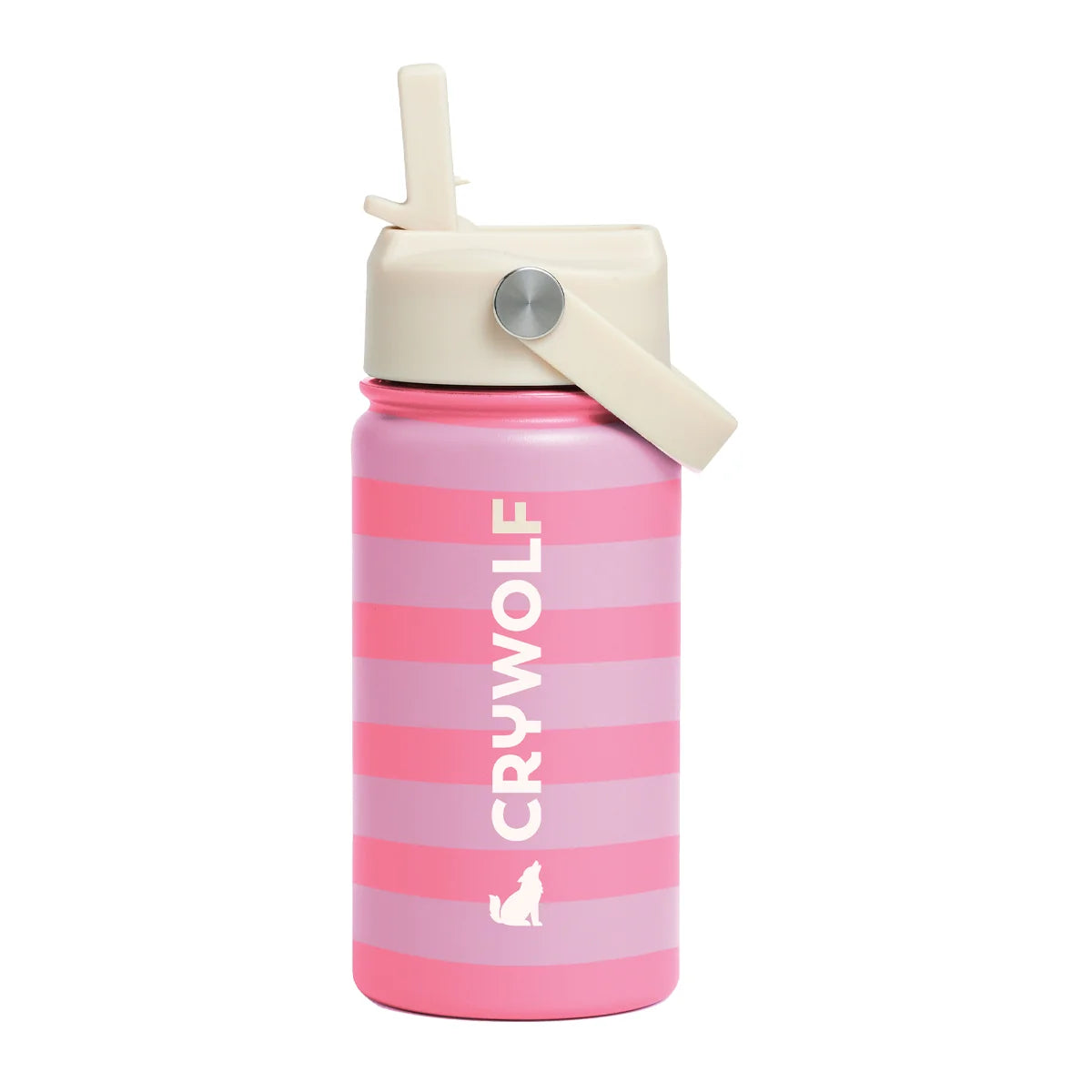 Drink Bottle - Flamingo stripe 400ml