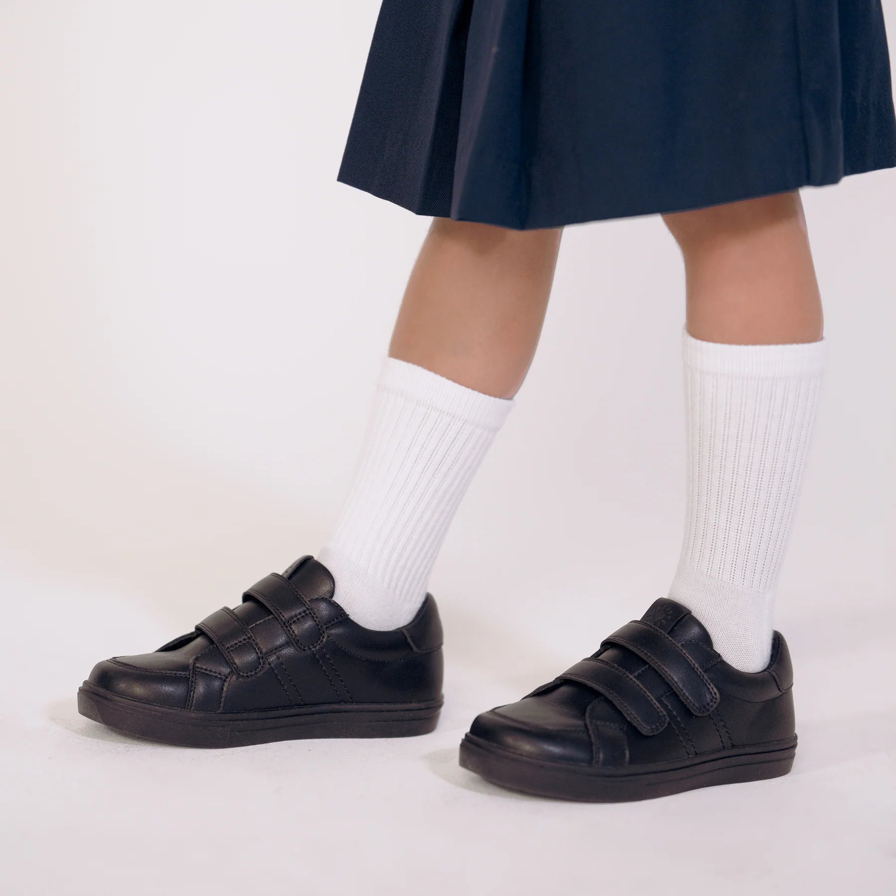 ATLAS Black - School Shoe